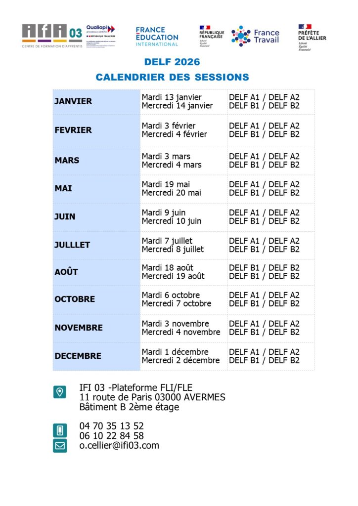 DELF 2026